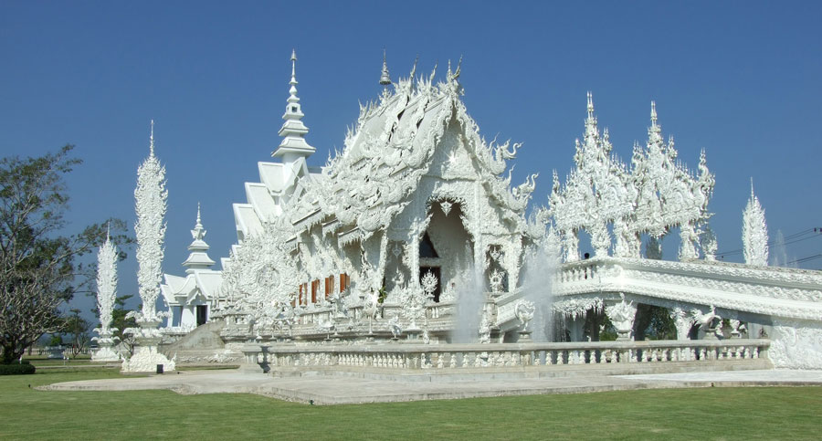 Descubre el templo blanco de Tailandia Playas del mundo